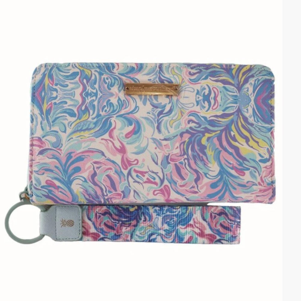 Simply Southern Large Wallet with Wrist Loop in Water Color